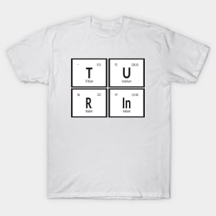 Turin Periodic Table T-Shirt